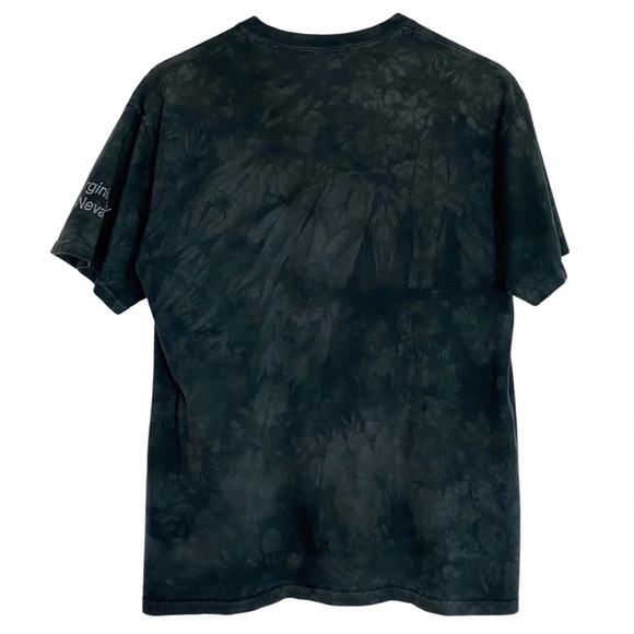 The Mountain Tshirt Medium Nevada Saloon Western Costume Print Tie Dye Tee Black - Picture 2 of 9